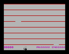 Скриншот игры «Прыткий Джо» для приставки Эльф