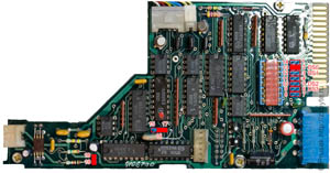 Расположение перемычек для подключения дисковода МС5313 к ZX-Spectrum
