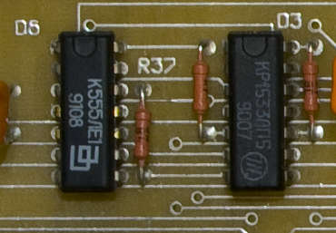 Резистор R37, промаркированный второй раз