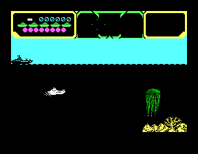 Скриншот игры «Морской бой» для приставки Эльф
