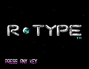 Скриншот игры «R-TYPE» для приставки Эльф