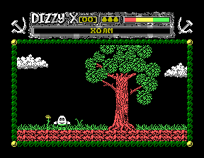 Скриншот игры «Dizzy-X (Диззи-Х)» для приставки Эльф