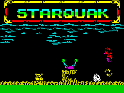 Заставка игры Starquake