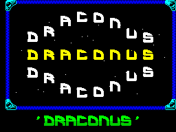Заставка игры Draconus