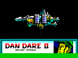 Заставка игры Dan Dare 2