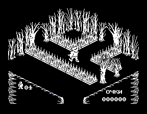 Скриншот игры «Лабиринт» для приставки Эльф