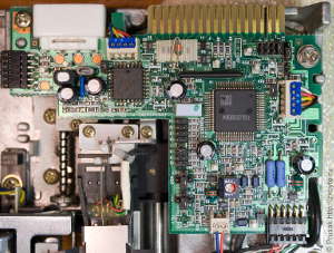 Установка перемычек на Panasonic JU-475-4 для работы с ZX-Spectrum