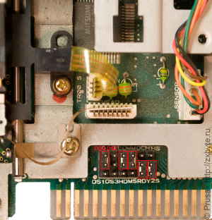 Конфигурация перемычек Mitsumi D509V2 при подключении к ZX-Spectrum
