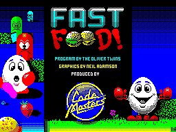 Заставка игры Fast Food