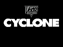 Заставка игры Cyclone