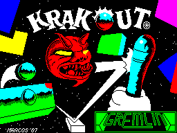 Заставка игры Krakout