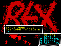 Заставка игры Rex 2