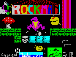 Заставка игры Rockman