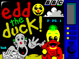 Заставка игры Edd the duck